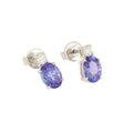 [ID 5846 OT 5597] Elaine Broqueles Tanzanita Tanzanita (Oval) OB 14K