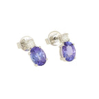 [ID 5846 OT 5597] Elaine Broqueles Tanzanita Tanzanita (Oval) OB 14K