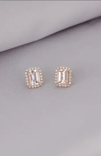 [ML-37448] Elaine Broqueles Biselado Morganita Corte Pera Morganita (Pera) OA 14K
