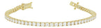 Pulsera Tennis Elaine ¦ Oro 14k · Standard