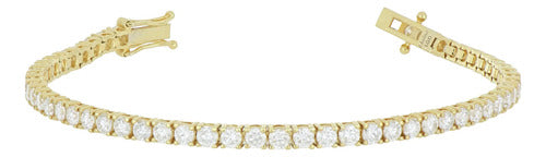 Pulsera Tennis Elaine ¦ Oro 14k · Standard