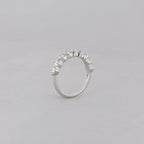 Anillo Churumbela ¦ Oro Blanco · Grande