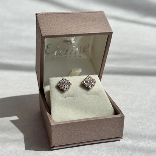 [EN-BR-LK-DL-OR-01] Elaine Broqueles Lucky 1.13 cts OR 14K