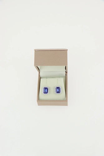 [ML-49577] Elaine Broqueles Biselado con Tanzanita Corte Esmeralda 4.41 cts Tanzanita (Esmeralda) OA 14K