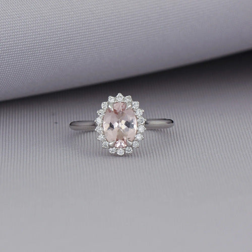 [ML-56861-DUP] Elaine Anillo Morganita Morganita OB 14K