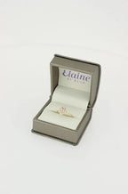 [ML-03919] Elaine Anillo Biselado Corte Oval Morganita 0.86 cts Morganita (Oval) OA 14K