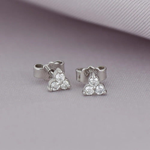 [EN-PC-TR-DL-OB-01] Elaine Piercings Tré 0.20 cts OB 14K