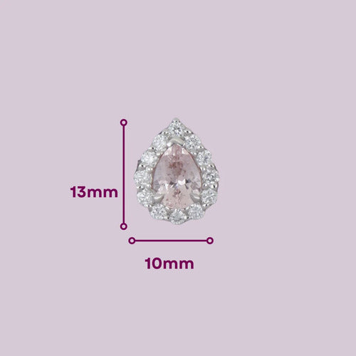 [ML-95320] Elaine Broqueles Biselados Morganita Oval 2.62 cts Morganita (Oval) OB 14K