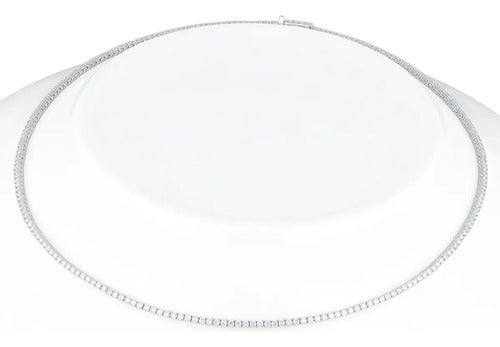 Gargantilla Tennis Elaine ¦ Diam Nat · Standard