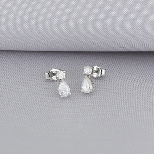 [EN-BR-CM-DL-OB-01] Elaine Broqueles Goccia Cima 0.97 cts OB 14K
