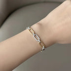 [ML-25775] Elaine Pulsera Tennis ESLABONES 1.04 cts OM 14K
