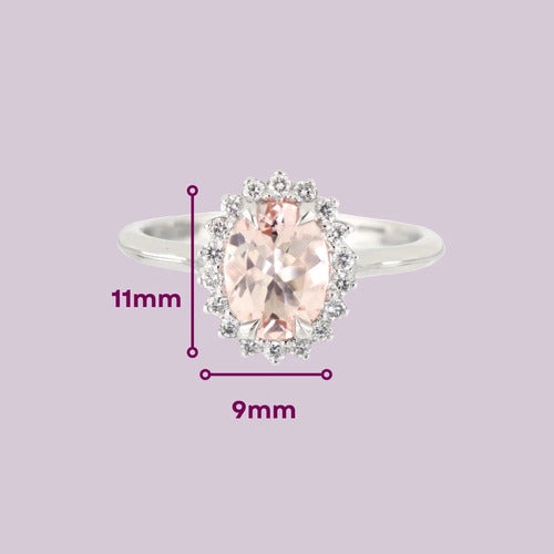 [ML-56861-DUP] Elaine Anillo Morganita Morganita OB 14K