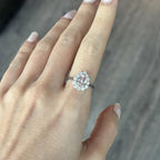 [ML-56861] Elaine Anillo Biselado Morganita Oval 1.15 cts Morganita (Oval) OB 14K