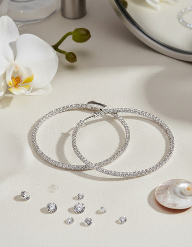 Aretes Arracadas Elaine ¦ Diamantes Naturales