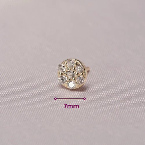 [EN-BR-HN-DL-OB-01] Elaine Broqueles Honey 0.48 cts OB 14K