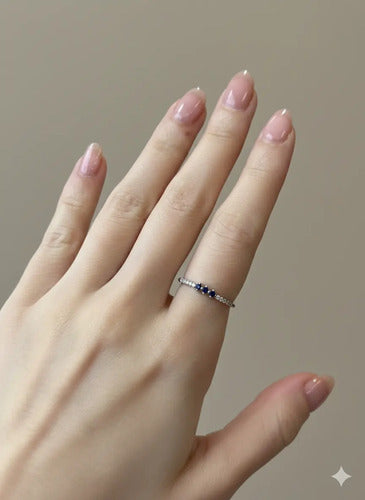 Anillo Felicia ¦ Zafiros · Oro Amarillo