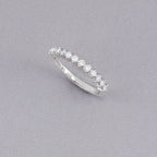 Anillo Churumbela ¦ Oro Blanco · Chica