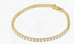 Pulsera Tennis Elaine ¦ Oro 14k · Standard