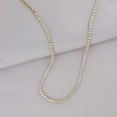 Gargantilla Tennis Elaine ¦ Diam Nat · Premium