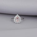 [ML-56861] Elaine Anillo Biselado Morganita Oval 1.15 cts Morganita (Oval) OB 14K