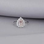 [ML-56861] Elaine Anillo Biselado Morganita Oval 1.15 cts Morganita (Oval) OB 14K