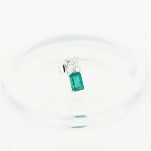 [EN-BR-CI-ES-OB-01] Elaine Broqueles Cieli Esmerald con Esmeralda 1.41 cts Esmeralda OB 14K