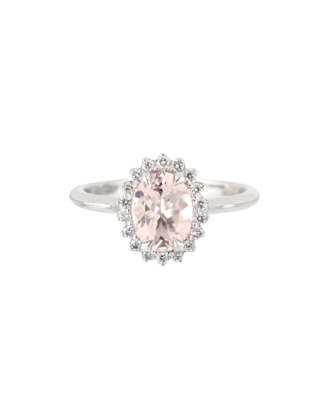 [ID 6297 OT 5764] Elaine Anillo Morganita Oval Morganita (Oval) OB 14K