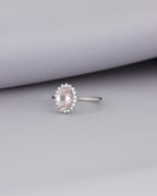 [ID 6297 OT 5764] Elaine Anillo Morganita Oval Morganita (Oval) OB 14K