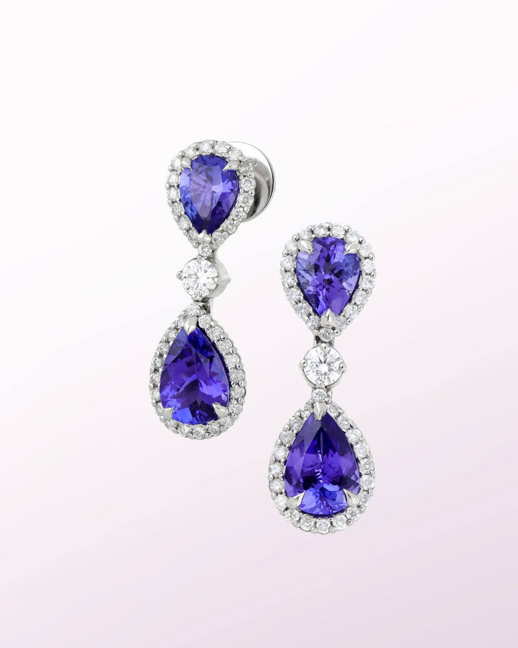 [ID 4921 OT 4566] Elaine Broqueles Tanzanita Tanzanita OB 14K