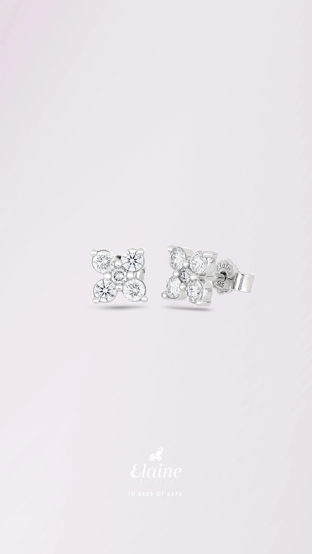 [EN-BR-CI-DL-OB-02] Elaine Broqueles Cieli 0.72 cts OB 14K