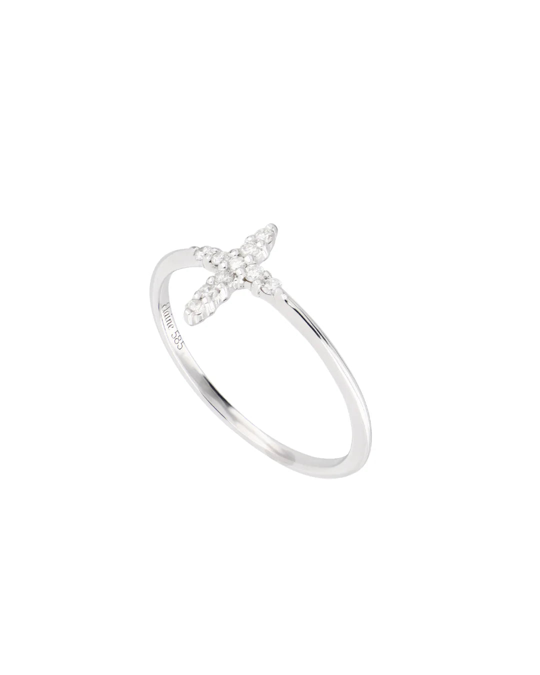 Anillo Cruz ¦ Diseño esencial